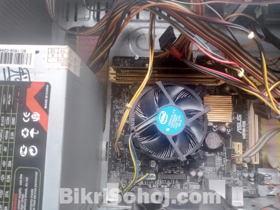 Destop pc Cor i3 4th gen h81motherbod 4GB ram hardick 500GB